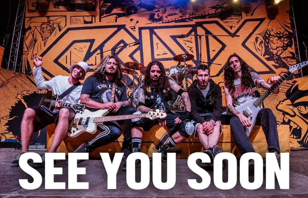 スペイン産スラッシュメタルバンドCRISIXが12月以降の公演後、無