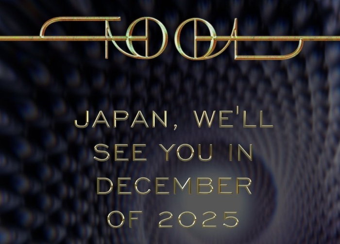 TOOLが2025年12月に来日公演を行うことを公式サイトにて発表。詳細は