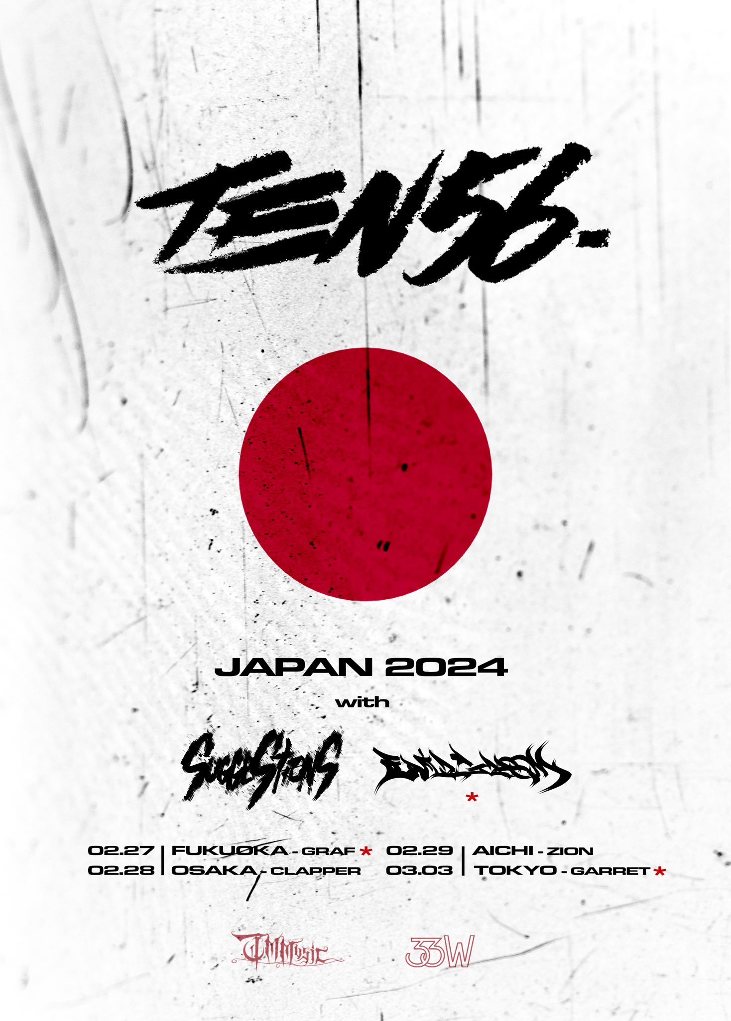 Ten56. Japan Tour 2024 Heavy Metal Tour（ヘヴィメタルツアー）