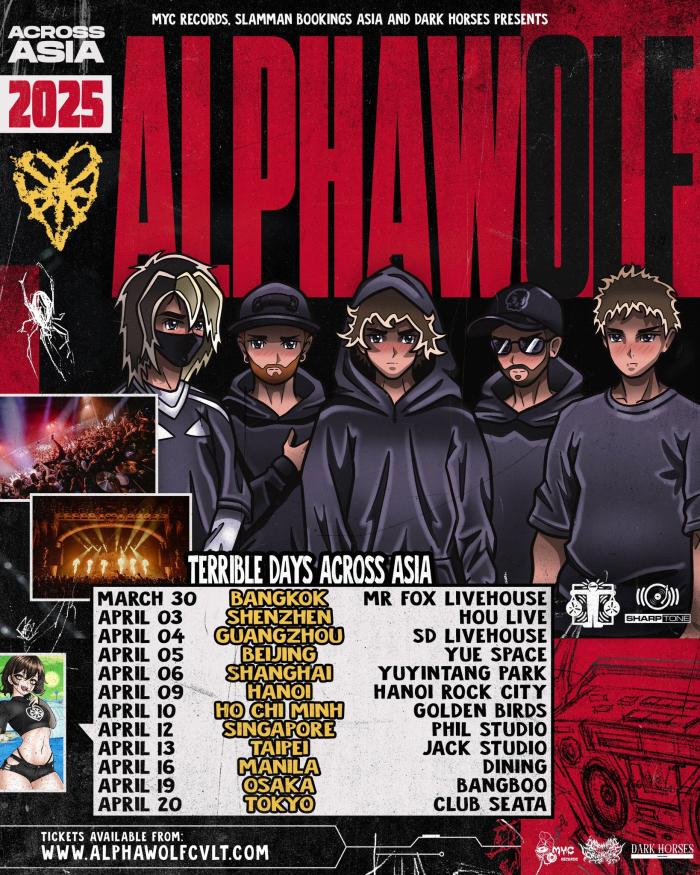 Alpha Wolf - JAPAN TOUR 2025 | Heavy Metal Tour（ヘヴィ