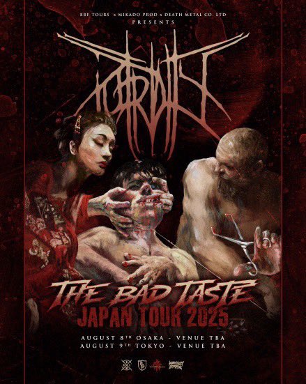 THE BAD TASTE JAPAN TOUR 2025 | Heavy Metal Tour（ヘヴィメタルツアー）